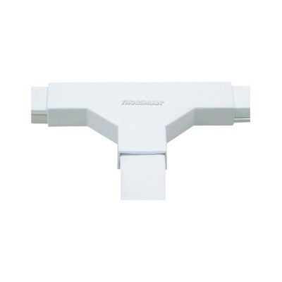 THORSMAN - Sección en "T" color blanco de PVC auto extinguible, para canaletas TMK1020, TMK1020SD, TMK1020CD (5140-02001)