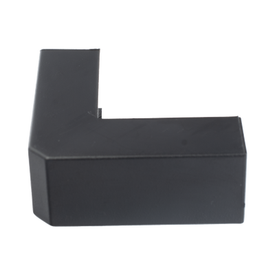 THORSMAN - Esquinero Exterior Color Negro de PVC Auto Axtinguible, Para Canaleta TMK-1720-N-CC (5210-02003)