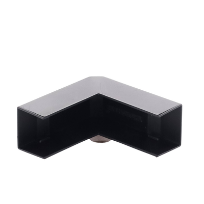 THORSMAN - Esquinero Exterior Color Negro de PVC Auto Axtinguible, Para Canaleta TMK-1720-N-CC (5210-02003)