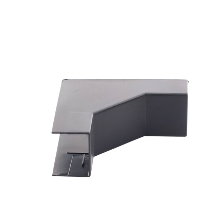 THORSMAN - Esquinero Interior Color Negro de PVC Auto Axtinguible, Para Canaleta TMK-1720-N-CC (5220-02003)