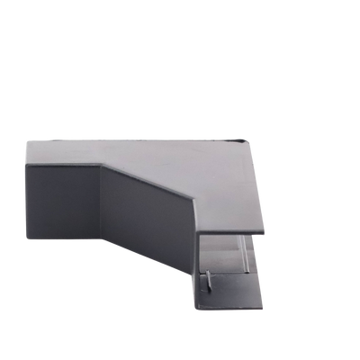 THORSMAN - Esquinero Interior Color Negro de PVC Auto Axtinguible, Para Canaleta TMK-1720-N-CC (5220-02003)