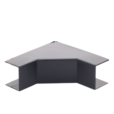 THORSMAN - Esquinero Interior Color Negro de PVC Auto Axtinguible, Para Canaleta TMK-1720-N-CC (5220-02003)