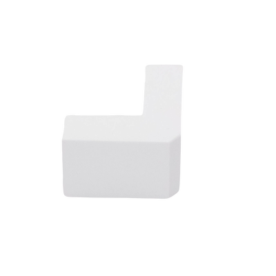 THORSMAN - Esquinero exterior color blanco de PVC auto extinguible  para canaletas TMK1735, TMK1735SD (5310-02001)