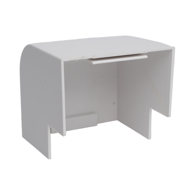 THORSMAN - Esquinero Exterior Color Blanco de PVC Auto Axtinguible, Para Canaleta TMK-4577 (5510-02001)