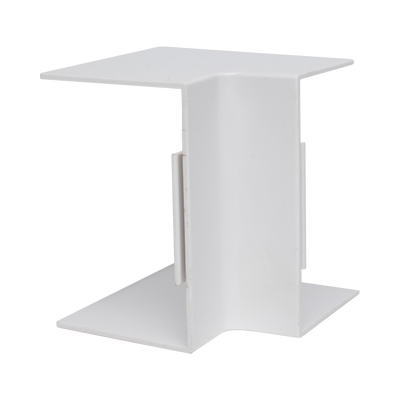 THORSMAN - Esquinero Interior Color Blanco de PVC Auto Axtinguible, Para Canaleta TMK-4577 (5520-02001)