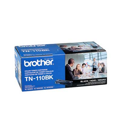 BROTHER - Tóner Brother TN110BK Rendimiento 2500 Páginas HL4000/MFC9000 Color Negro