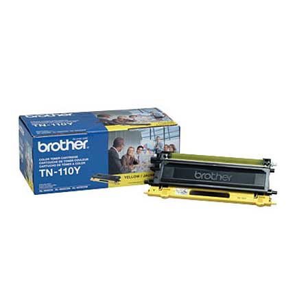 BROTHER - Tóner Brother TN110Y Rendimiento 1500 Páginas MFC9000/HL4000 Color Amarillo