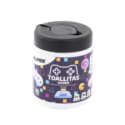 SILIMEX - Toallitas Gamers, Excelente Opción Para Gamers Que Buscan Mantener Sus Consolas y Accesorios en Perfecto Estado, Libres de Suciedad y Protegidos Contra Bacterias