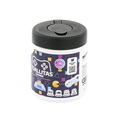 SILIMEX - Toallitas Gamers, Excelente Opción Para Gamers Que Buscan Mantener Sus Consolas y Accesorios en Perfecto Estado, Libres de Suciedad y Protegidos Contra Bacterias