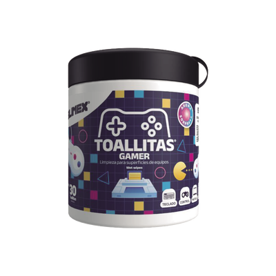 SILIMEX - Toallitas Gamers, Excelente Opción Para Gamers Que Buscan Mantener Sus Consolas y Accesorios en Perfecto Estado, Libres de Suciedad y Protegidos Contra Bacterias