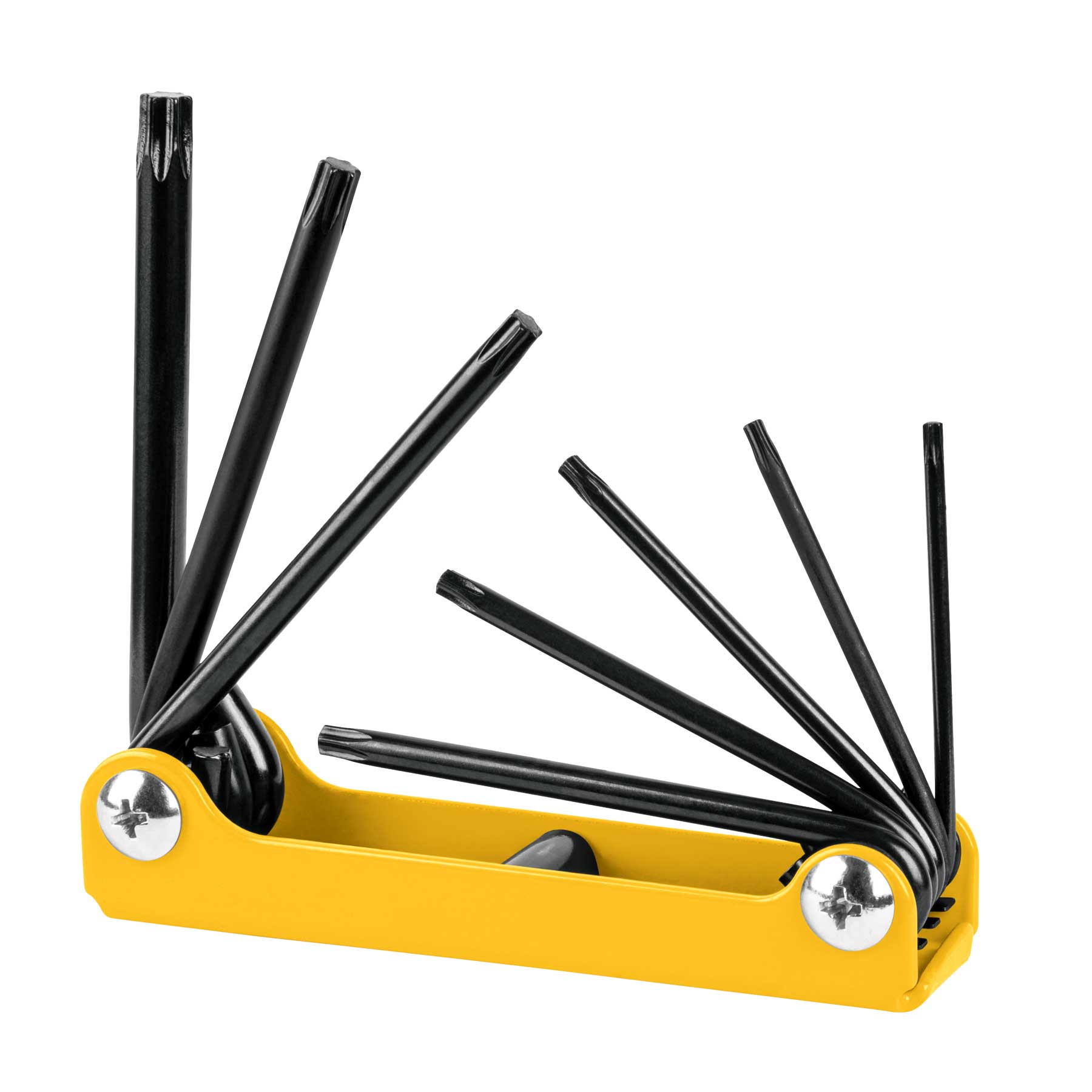 Juego de 8 llaves torx tipo navaja, lamina, a granel, PRETUL