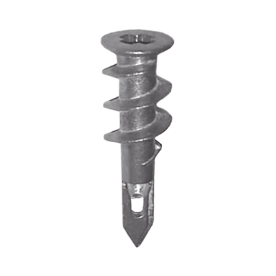 THORSMAN - Taquete Métalico TPD Zinc con tornillo 8 x 1 1/4", Ideal para Uso con carteles publicitarios, Electrodomésticos