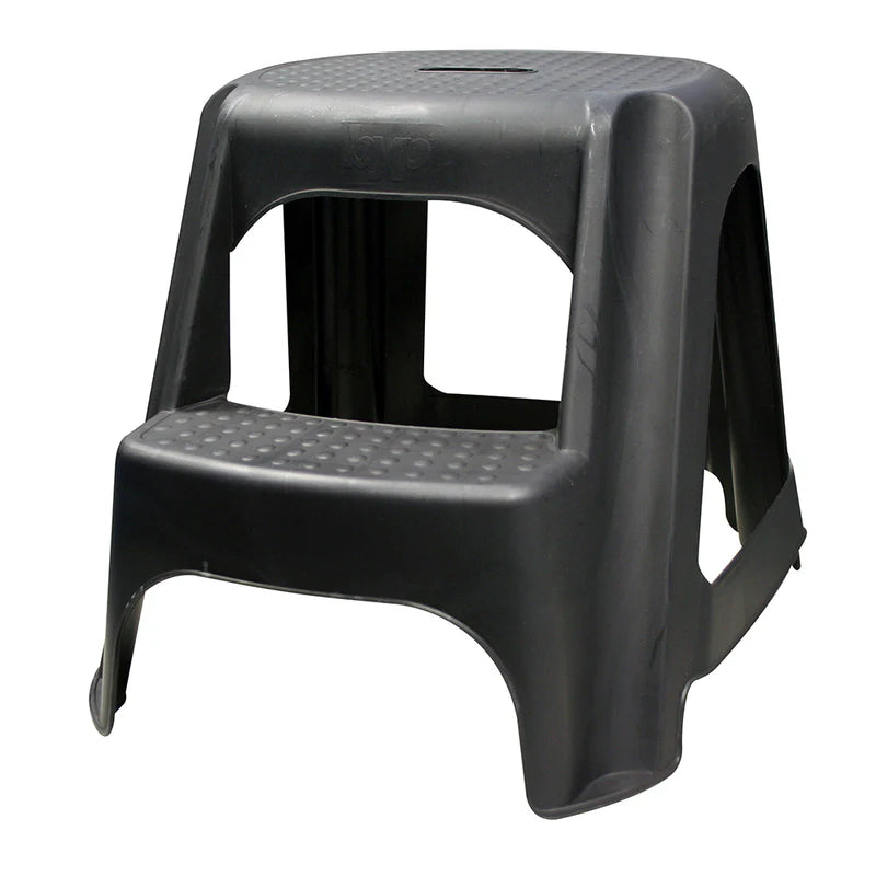 Taburete de plástico (2 escalones)