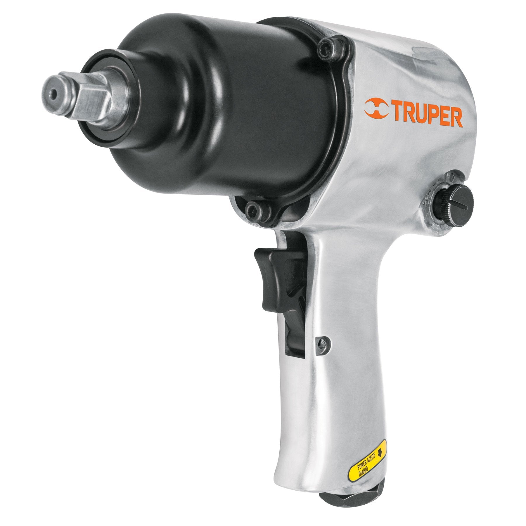 Llave (pistola) de impacto neumatica 1/2', ind, TRUPER