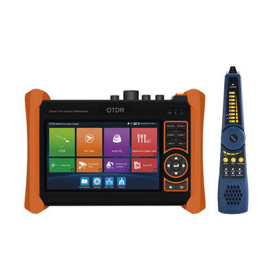 EPCOM - Tester Profesional OTDR y Video | Fibra Óptica | Cámaras IP | Cableado y Redes| Pantalla 5.4" Táctil | Soporta 4K/8K | HDMI/VGA | Medidor Potencia Óptica | Alcance 150KM | Localizador Fallos VFL | PoE Integrado | WiFi | In
