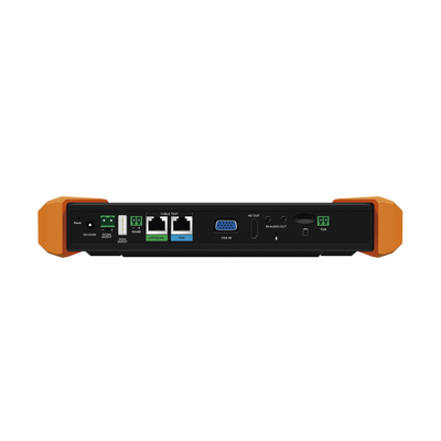 EPCOM - Tester Profesional Multifunción | Pantalla Táctil 7" | Láser Integrado | Cámara Integrada | Prueba IP/HD Coaxial | 4K/8K | H.265/H.265 | ONVIF | WiFi | Analizador de Cable | Medidor de Potencia Óptica y Red | TDR |