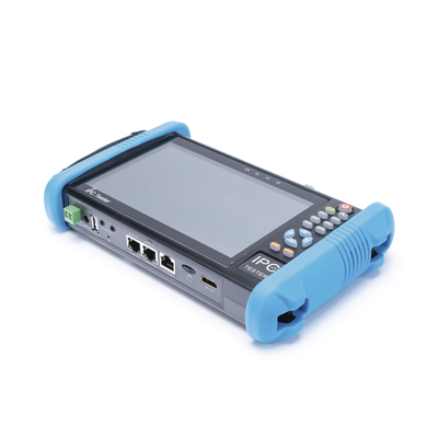 EPCOM - Probador de Vídeo Android con Pantalla LCD de 7" para IP ONVIF / HD-TVI (8MP), HD-CVI (8MP) y AHD (5MP) / Wi-Fi, Scanner IP, WiFi, entrada HDMI