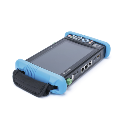 EPCOM - Probador de Vídeo Android con Pantalla LCD de 7" para IP ONVIF / HD-TVI (8MP), HD-CVI (8MP) y AHD (5MP) / Wi-Fi, Scanner IP, WiFi, entrada HDMI
