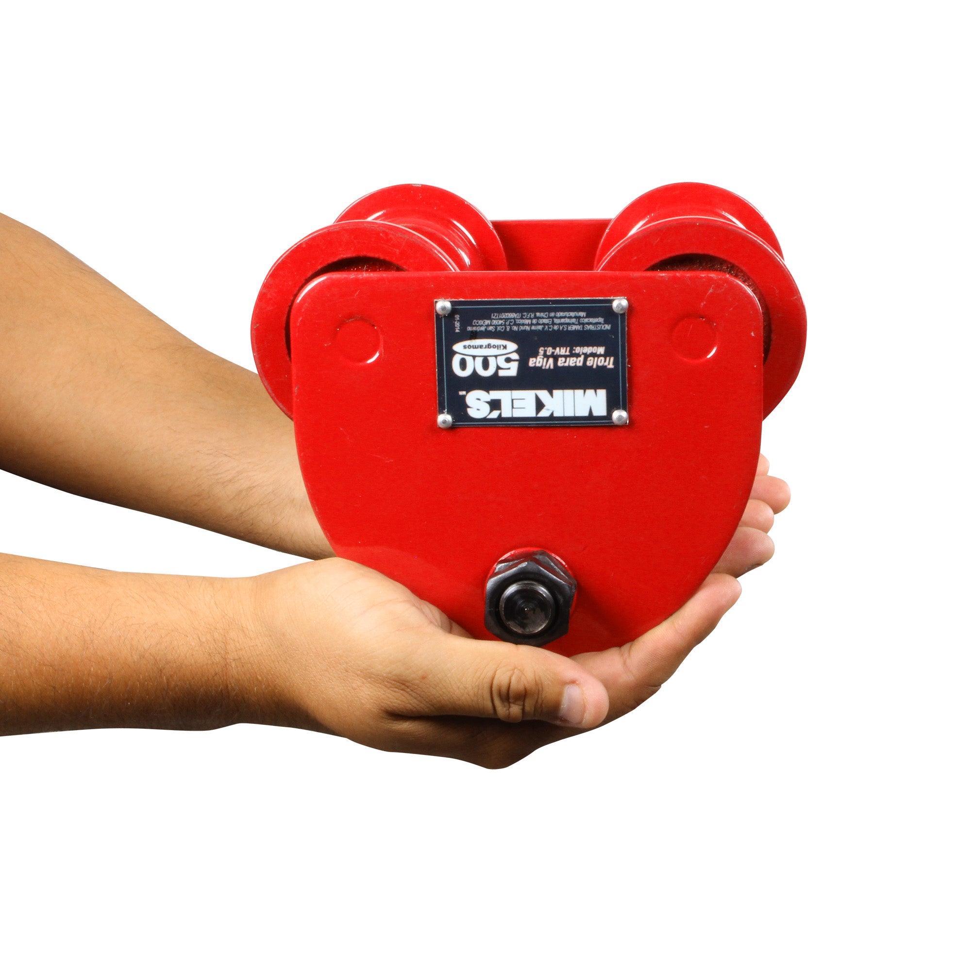 Trole para viga, ancho ajustable (500 kgs)