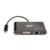 TRIPP-LITE - Adaptador Multipuerto Tripp Lite USB-C/Dvi/USB-A/GbE Carga PD Color Negro
