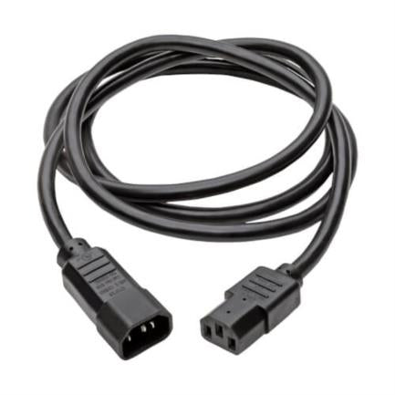 TRIPP-LITE - Cable Tripp Lite Alimentación Servicio Pesado PDU C13-C14 15A 250V 14 AWG 3.05m Color Negro