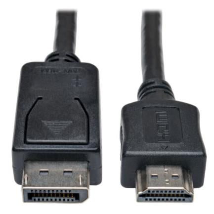 TRIPP-LITE - Adaptador de Cable Tripp Lite DisplayPort a HDMI M-M 2m Color Negro