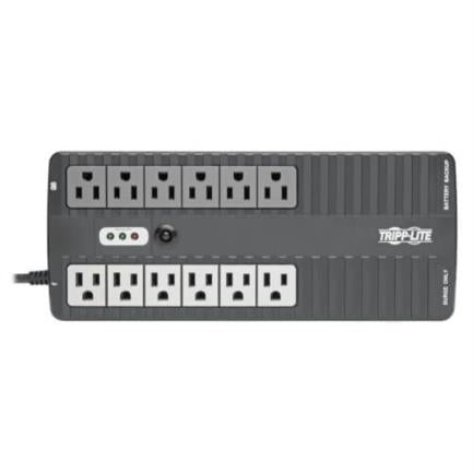 TRIPP-LITE - UPS Tripp Lite Standby 900VA/480W 12 Contactos NEMA5-15R 120V/50Hz/60Hz Clavija 5-15P
