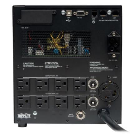 TRIPP-LITE - UPS Tripp Lite SmartOnline Doble Conversión 120V 3kVA 2.7kW Torre Autonomía Extendida DB9