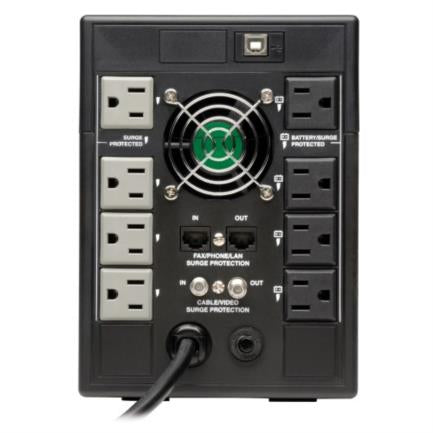TRIPP-LITE - UPS Tripp Lite SmartPro LCD Interactivo 120V 130VA 720W AVR en Torre USB 8 Tomacorrientes