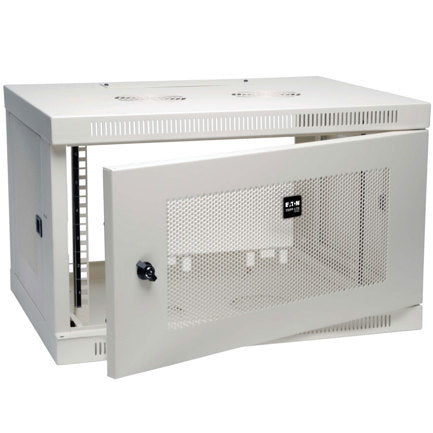 TRIPP-LITE - Gabinete Rack Tripp Lite SmartRack 6U Perfil Bajo para Switch Montaje en Pared Blanco