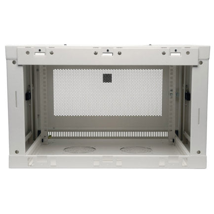 TRIPP-LITE - Gabinete Rack Tripp Lite SmartRack 6U Perfil Bajo para Switch Montaje en Pared Blanco