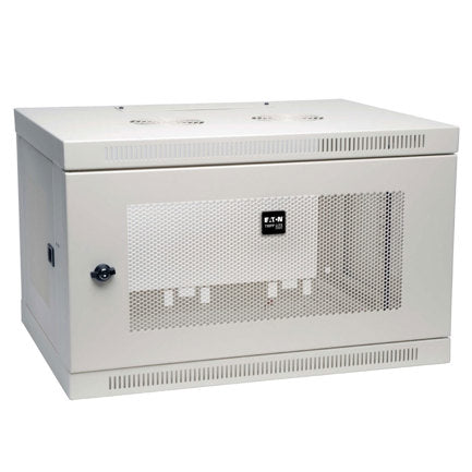 TRIPP-LITE - Gabinete Rack Tripp Lite SmartRack 6U Perfil Bajo para Switch Montaje en Pared Blanco