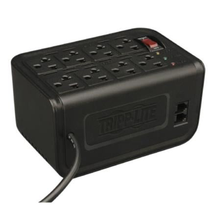 TRIPP-LITE - REGULADOR TRIPP LITE 8 NEMA5-15R PROTEGIDOS