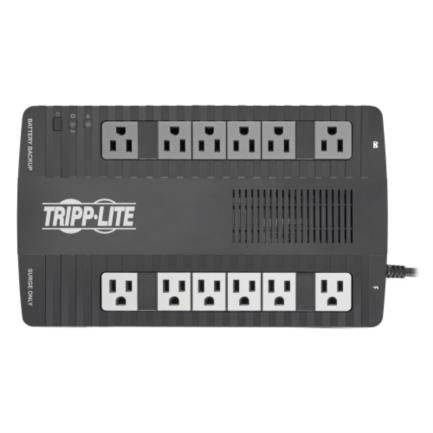 TRIPP-LITE - UPS Tripp Lite Interactivo 750VA/450W 12 Tomacorrientes NEMA 5-15R 120V 50Hz/60Hz USB