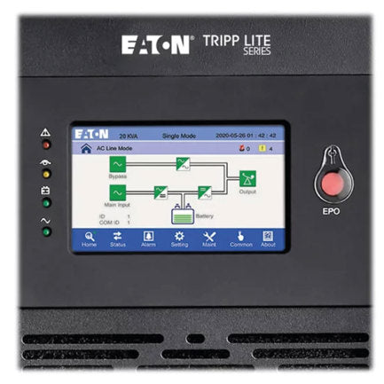 TRIPP-LITE - Ups Tripp Lite Trifásico Doble Conversión de 208V/220V/120V/127V 15kVA/kW FP de Uno 2 Series de Baterías Internas