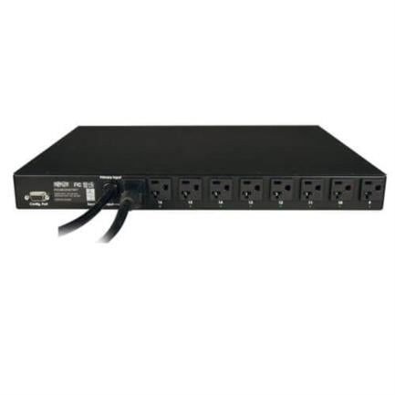 TRIPP-LITE - PDU Tripp Lite Monofásico Controlable Switch Transferencia Automática 1.9kW Entradas 15-20P/5-20P 120V 16 Tomacorrientes
