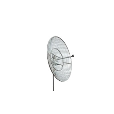 EPCOM - Antena Parabólica de rejilla. Frecuencia 824-896 MHz, 20 dBi de ganancia. Antena Donadora que se utiliza en los amplificadores de señal celular para cubrir comunidades alejadas.