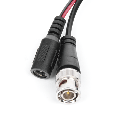 EPCOM TITANIUM - Kit de transceptores activos con conector para alimentación (12V/24Vcc/AC) TurboHD para aplicaciones de video por UTP Cat5e/6 en HD. Distancia de hasta 150 m en 4K