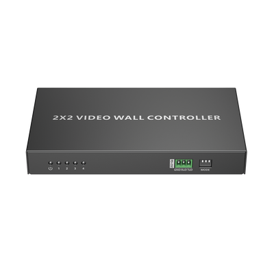 EPCOM TITANIUM - Controlador de VideoWall 2x2 | Multiples Modos de Vista | Audio 3.5mm | Control RS232