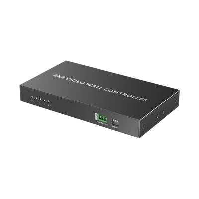EPCOM TITANIUM - Controlador de VideoWall 2x2 | Multiples Modos de Vista | Audio 3.5mm | Control RS232