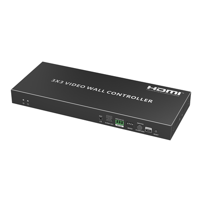 EPCOM TITANIUM - Controlador de video Wall | 1 entrada de fuente fuente HDMI a 9 salidas HDMI | 3x3 | 4K60Hz