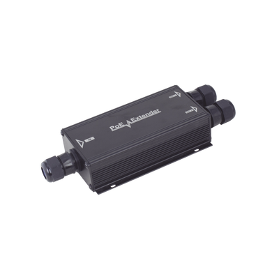 EPCOM POWERLINE - Extensor PoE/ 100 Metros / Intemperie (IP66) / 60 Watts / 1 puerto @ 2 salidas a 30 W  / No requiere fuente de alimentación adicional