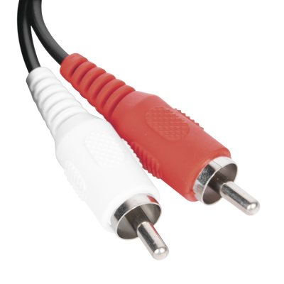 EPCOM TITANIUM - Cable RCA Macho a Macho de 1 Metro (3.28 Pies) de Longitud, para Aplicaciones de Audio y Video Optimizado para HD