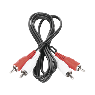 EPCOM TITANIUM - Cable RCA Macho a Macho de 1 Metro (3.28 Pies) de Longitud, para Aplicaciones de Audio y Video Optimizado para HD