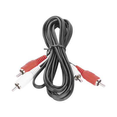 EPCOM TITANIUM - Cable RCA Macho a Macho de 2 Metros de Longitud / Aplicaciones de Audio y Video Optimizado para HD