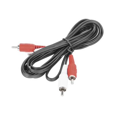 EPCOM TITANIUM - Cable RCA Macho a Macho de 2 Metros de Longitud / Aplicaciones de Audio y Video Optimizado para HD