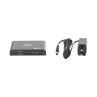 EPCOM TITANIUM - Divisor (Splitter) HDMI 4K de 1 Entrada a 2 Salidas (Simultaneas) / Soporta 4K×2K / Ajuste de resoluciones EDID / HDR / HDMI 2.0 /  HDCP 2.2  / Soporta formatos de Audio Dolby Digital / Longitud del cable de entrada y salida ≤10m.
