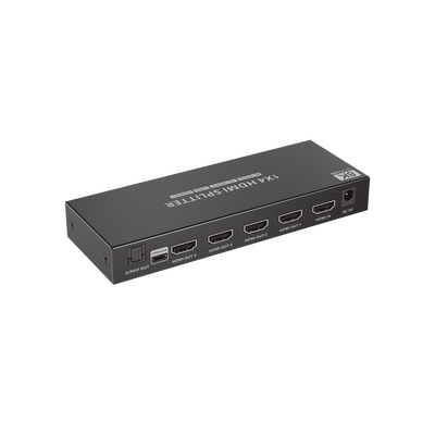 EPCOM TITANIUM - Splitter HDMI 1X4 | Velocidad de trasmisión 48 Gbps| Resolución 8K | Salida de audio| HDCP 2.3