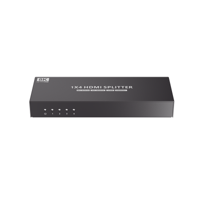 EPCOM TITANIUM - Splitter HDMI 1X4 | Velocidad de trasmisión 48 Gbps| Resolución 8K | Salida de audio| HDCP 2.3