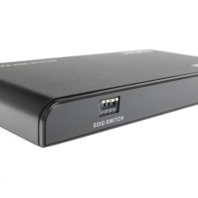 EPCOM TITANIUM - Divisor (Splitter) HDMI 4K de 1 Entrada a 4 Salidas (Simultaneas) / Soporta 4K×2K  / Ajuste de resoluciones EDID / HDR / HDMI 2.0 /  HDCP 2.2  / Permite mezclar pantallas en 4K y 1080P